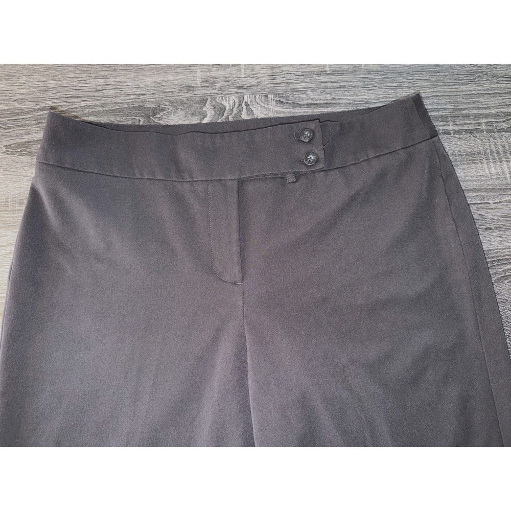 Lot of 2 Gloria Vanderbilt The Perfect Fit Dress Pants Brown Black Size 12 Women - Picture 4 of 12